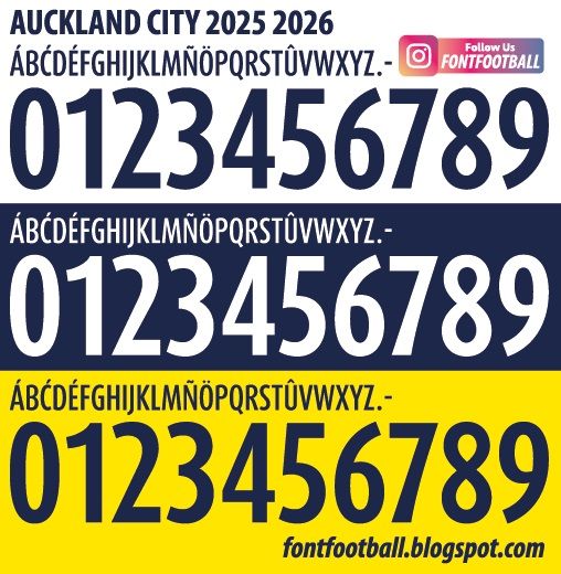 Font Vector Auckland City 2025 2026 kit_0