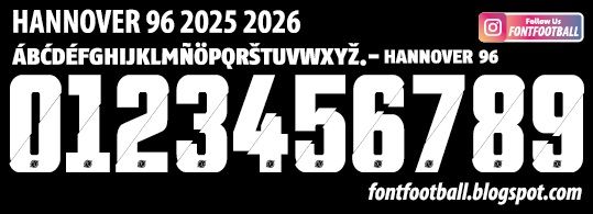 Font Vector Hannover 96 2025 2026 kit_0