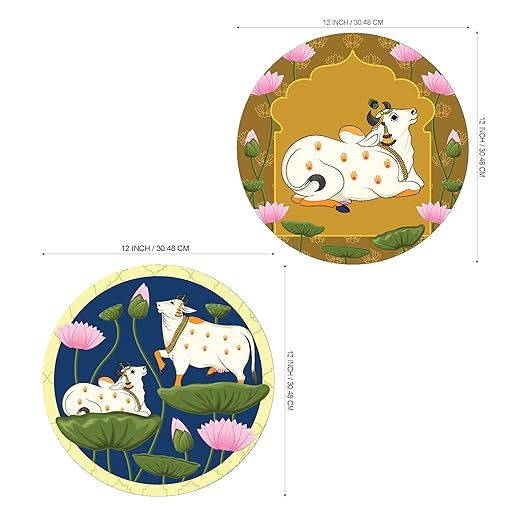 COW WALL PAINTING WALL ART 2IN1_1