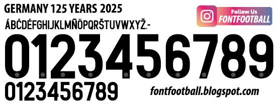Font Vector Germany 125 Years 2025 kit_0