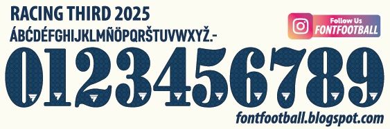 Font Vector Racing Club 3rd Third 2025 kit_0