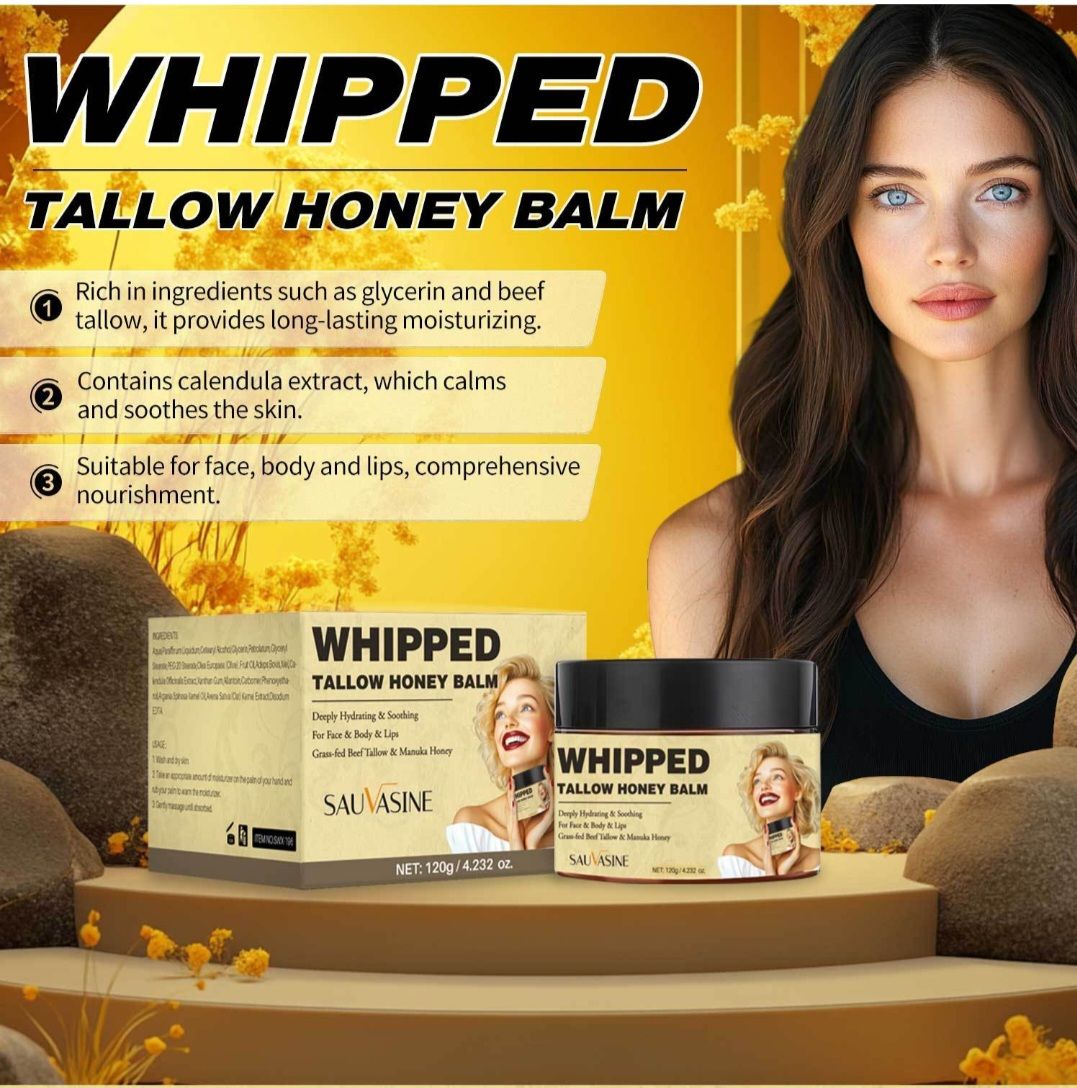 Whipped tallow honey baIm_0