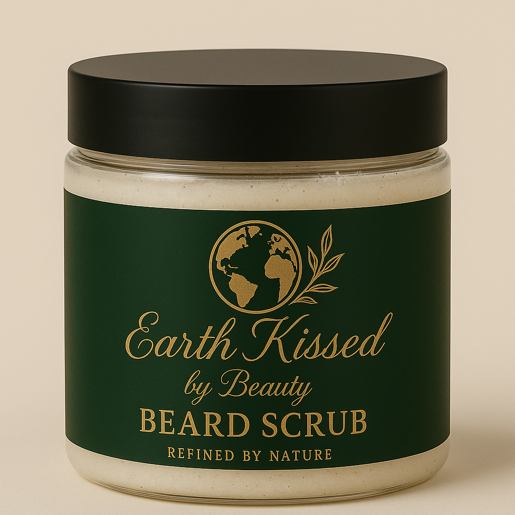Earth Kissed by Beauty  Beard Scrub ABK _0