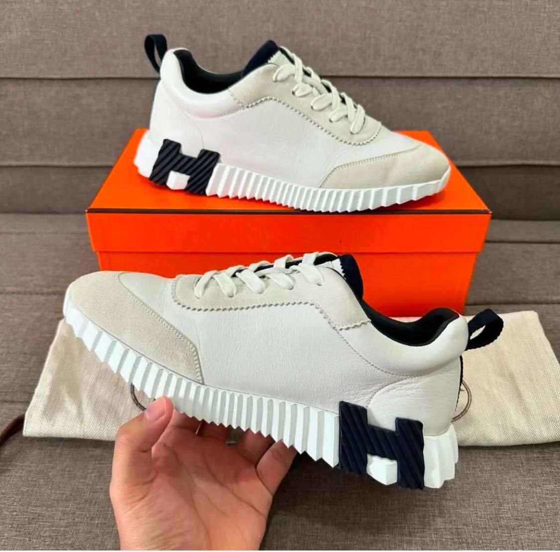 HERMES - FULL WHITE/ BLACK_0