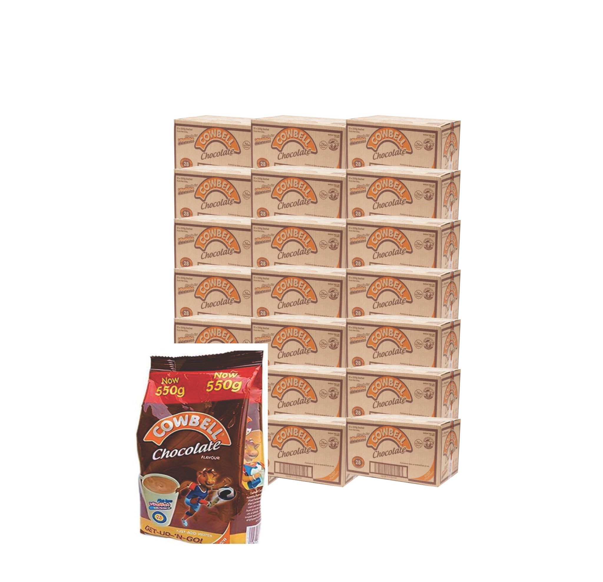 COWBELL CHOCOLATE 200x22g_0