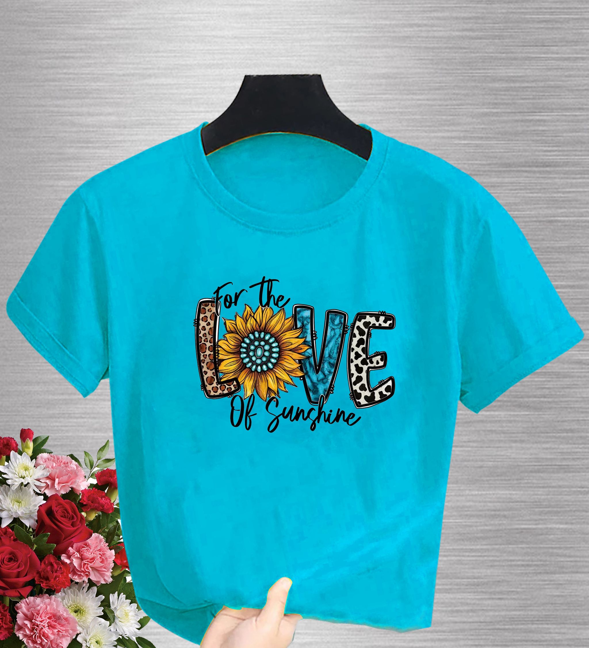 🌻 For the Love of Sunshine - Sunflower Graphic Tee (Multiple Colors Available)_10