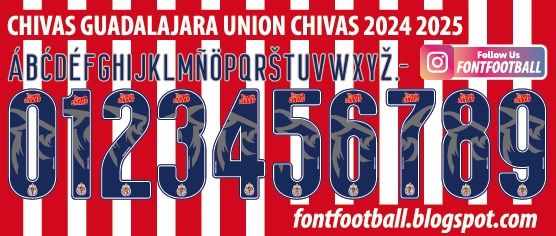 Font Vector Chivas Guadalajara Union 2024 2025 kit_0