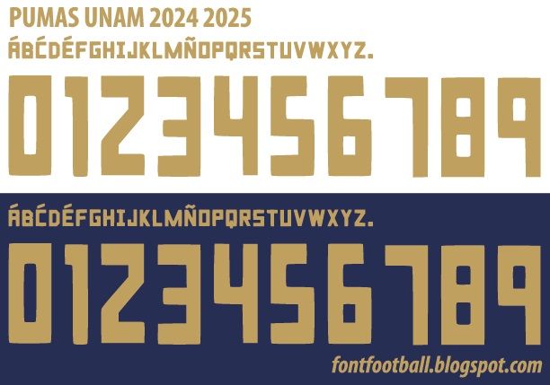 Font Vector Pumas UNAM 2024 2025 kit_0