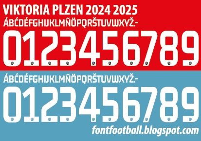 Font Vector Viktoria Plzen 2024 2025 kit_0