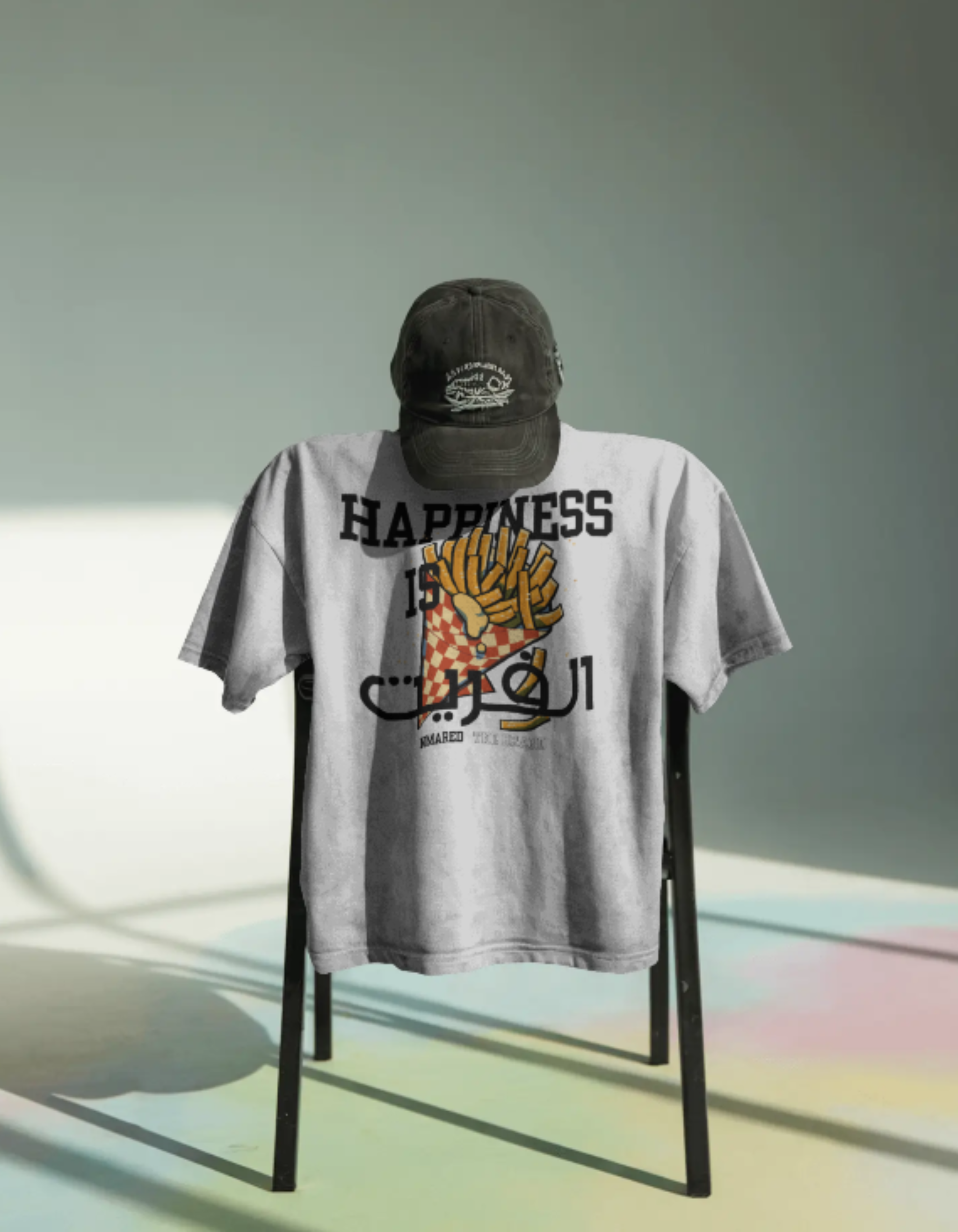  Happiness is الفريت - NmaredTheBrand Original Premium Tee _0