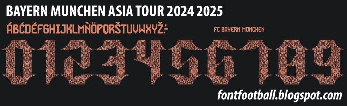 Font Vector Bayern Munchen Asia Tour 2024 2025 kit_0