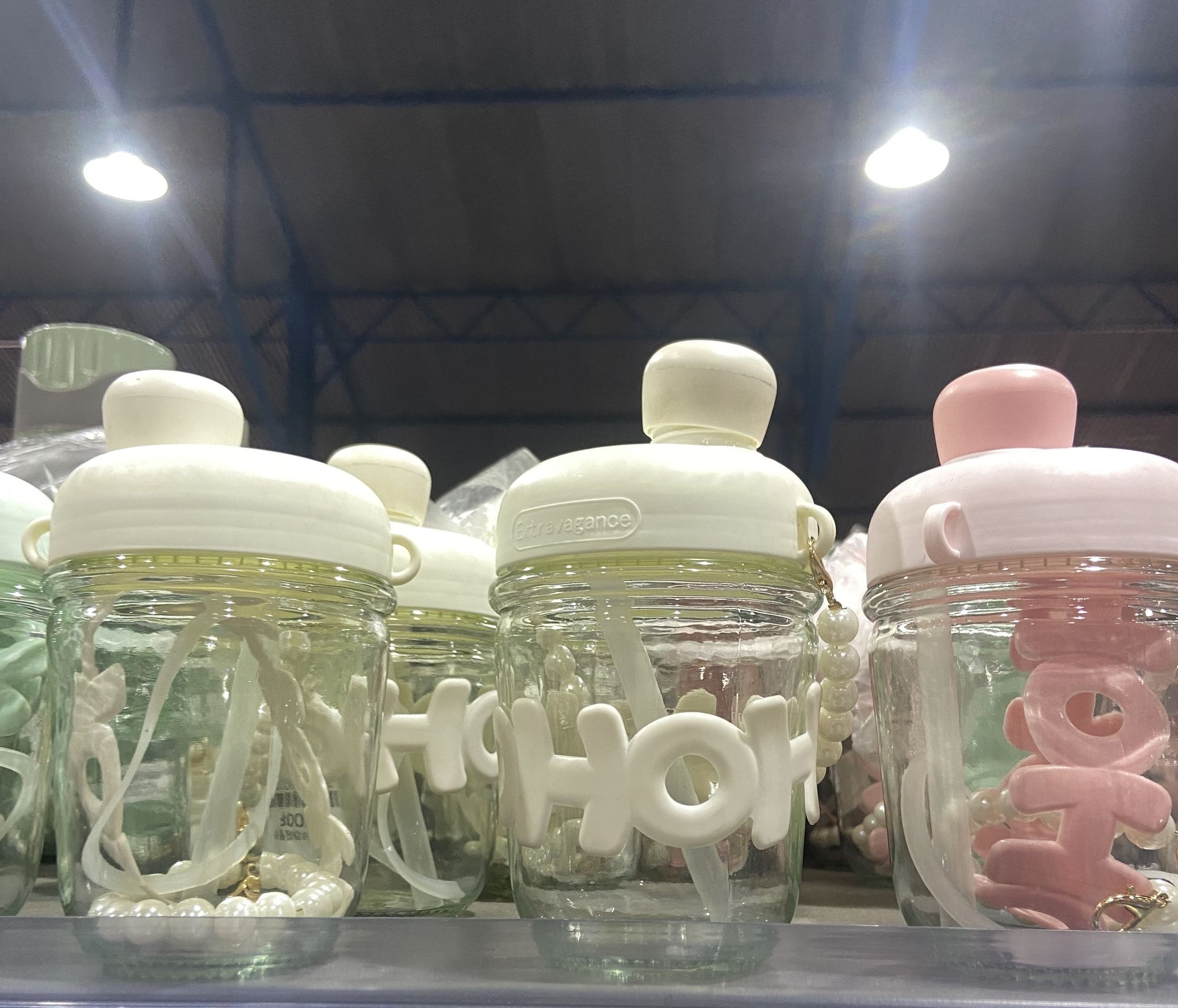 Tasse à Paille avec Perles et Lettrage_0