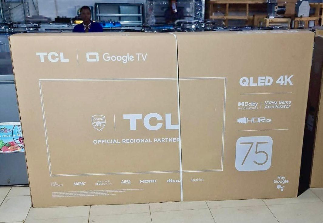 TCL 75” Smart QLED 4k Android Frameless TV_0