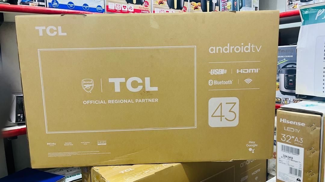 TCL 43” Android Smart Frameless TV _0