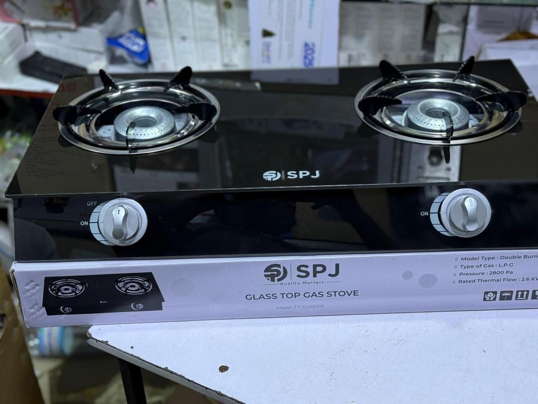 SPJ Double Glass Gas Stove _0