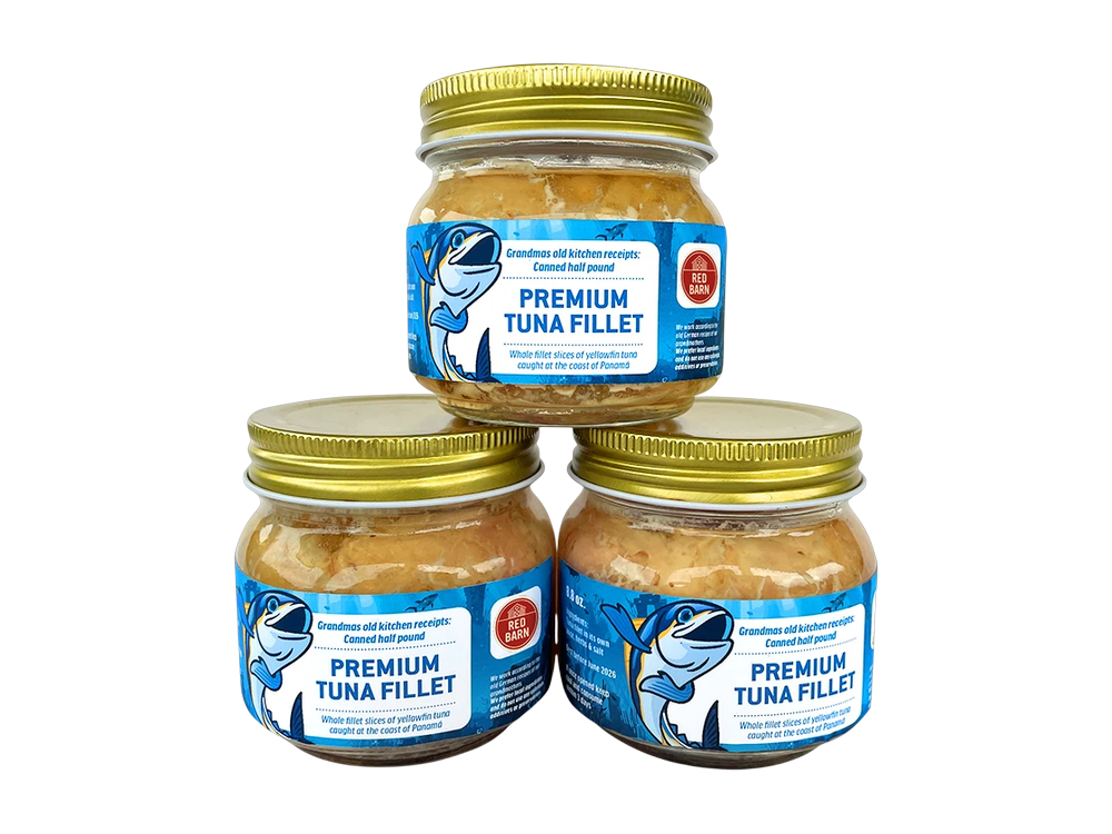 Premium Tuna Fillet in own juice 8.8 oz / Filete premium de atún en su propio jugo 8.8 oz_1