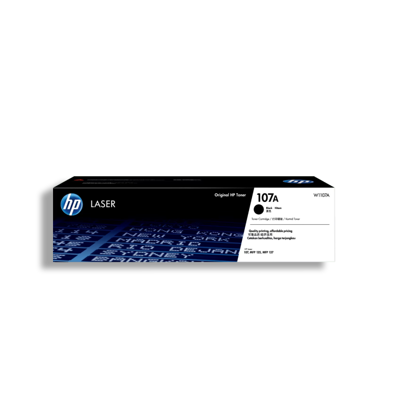 HP 107A Black Original LaserJet Toner Cartridge_0