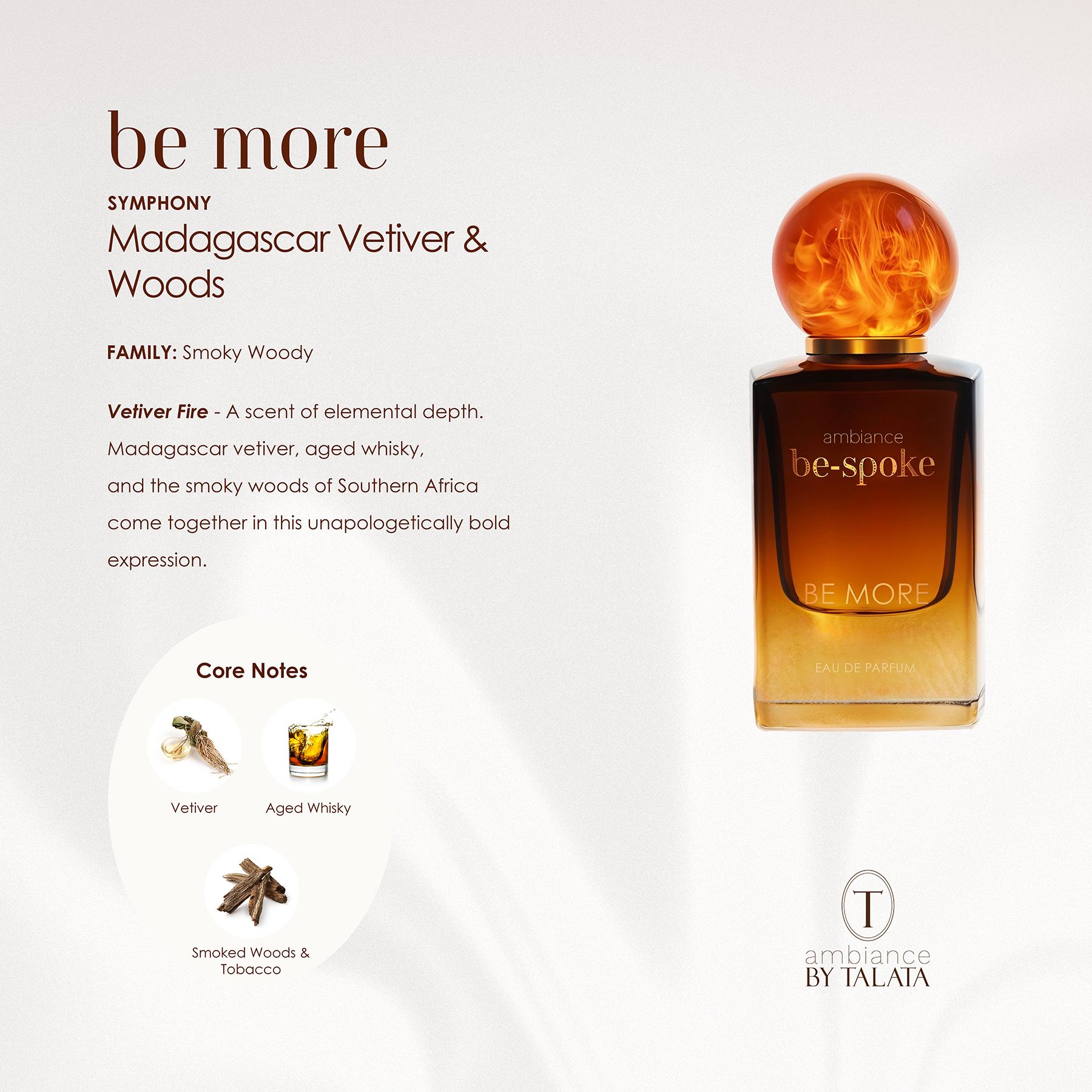 BE MORE - Madagascar Vetiver · Woods - Eau De Parfum - 50ml + Travel Size 10ml_2