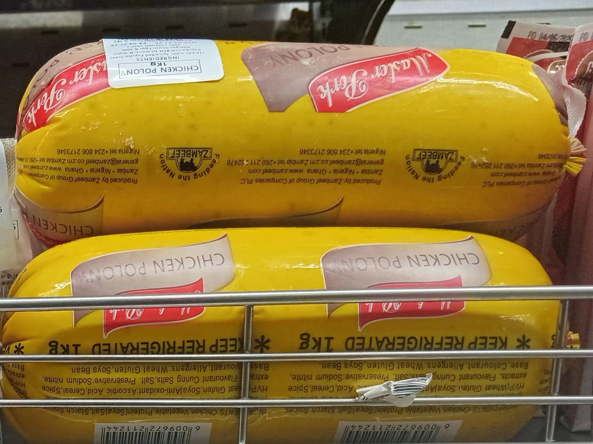 ZB Chicken Polony 1kg_0