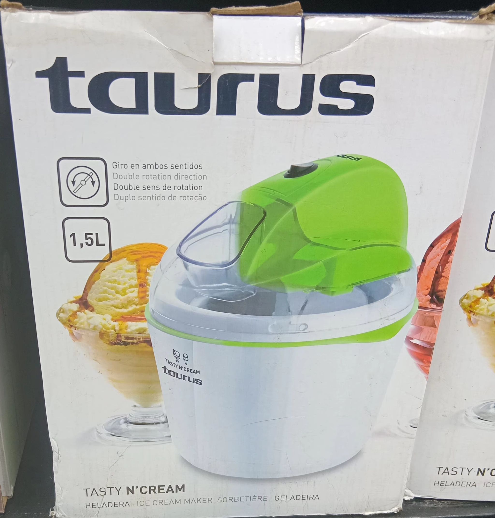 Taurus Ice Cream Maker Tasty N’Cream _0
