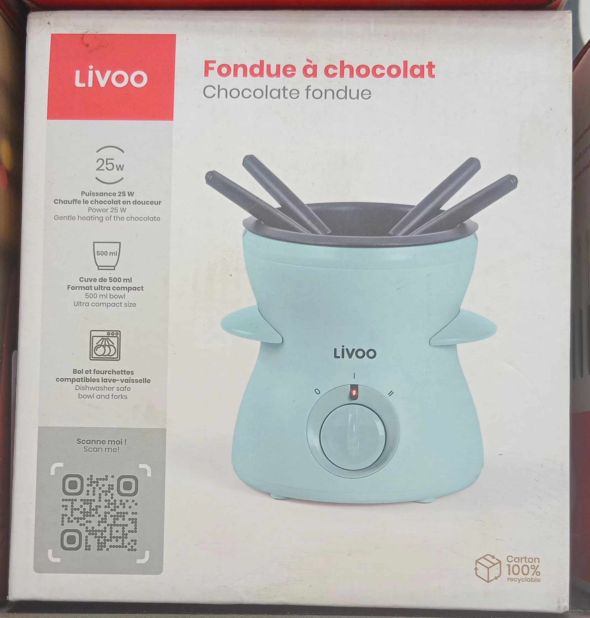 Livoo Appareil Fondue Au Chocolat_0
