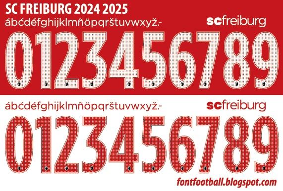Font Vector SC Freiburg 2024 2025 kit_0