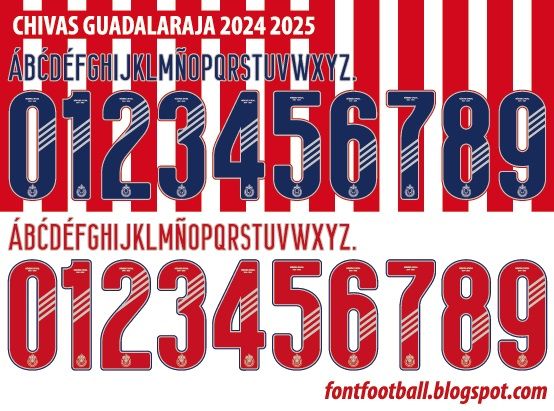 Font Vector Chivas Guadalajara 2024 2025 kit_0