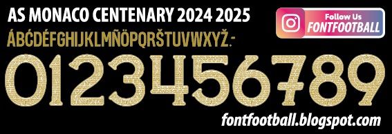 Font Vector AS Monaco Centenary 2024 2025 kit_0