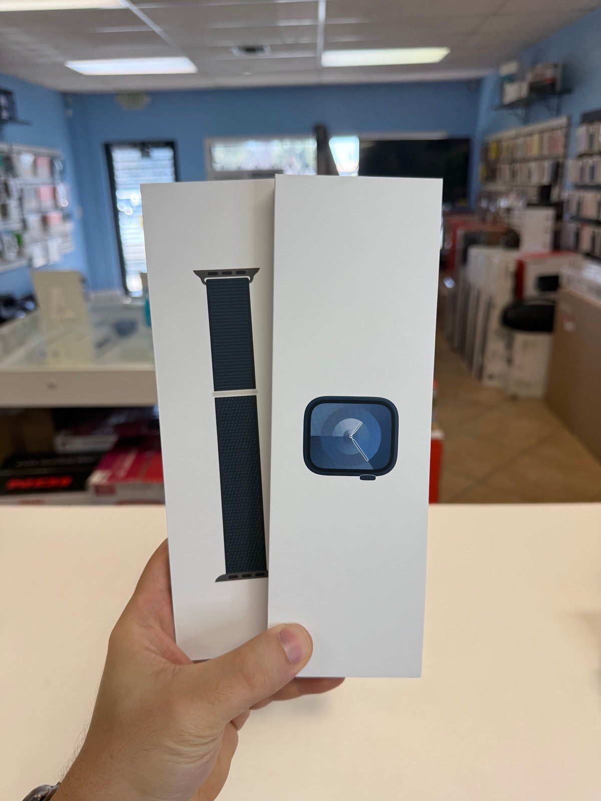 Apple Watch Series 9 - GPS + Cell 45mm Aluminum Case with Midnight New Sealed_6