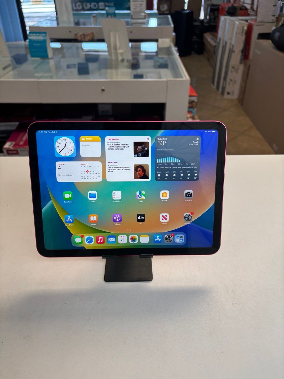 iPad 10th Gen Newest Pink 64Gb iOS 16.3.1_2