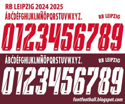 Font Vector RB Leipzig 2024 2025 kit_0