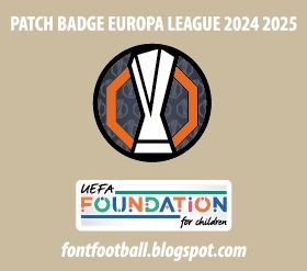 Patch Badge Europa League 2024 2025 Vector_0