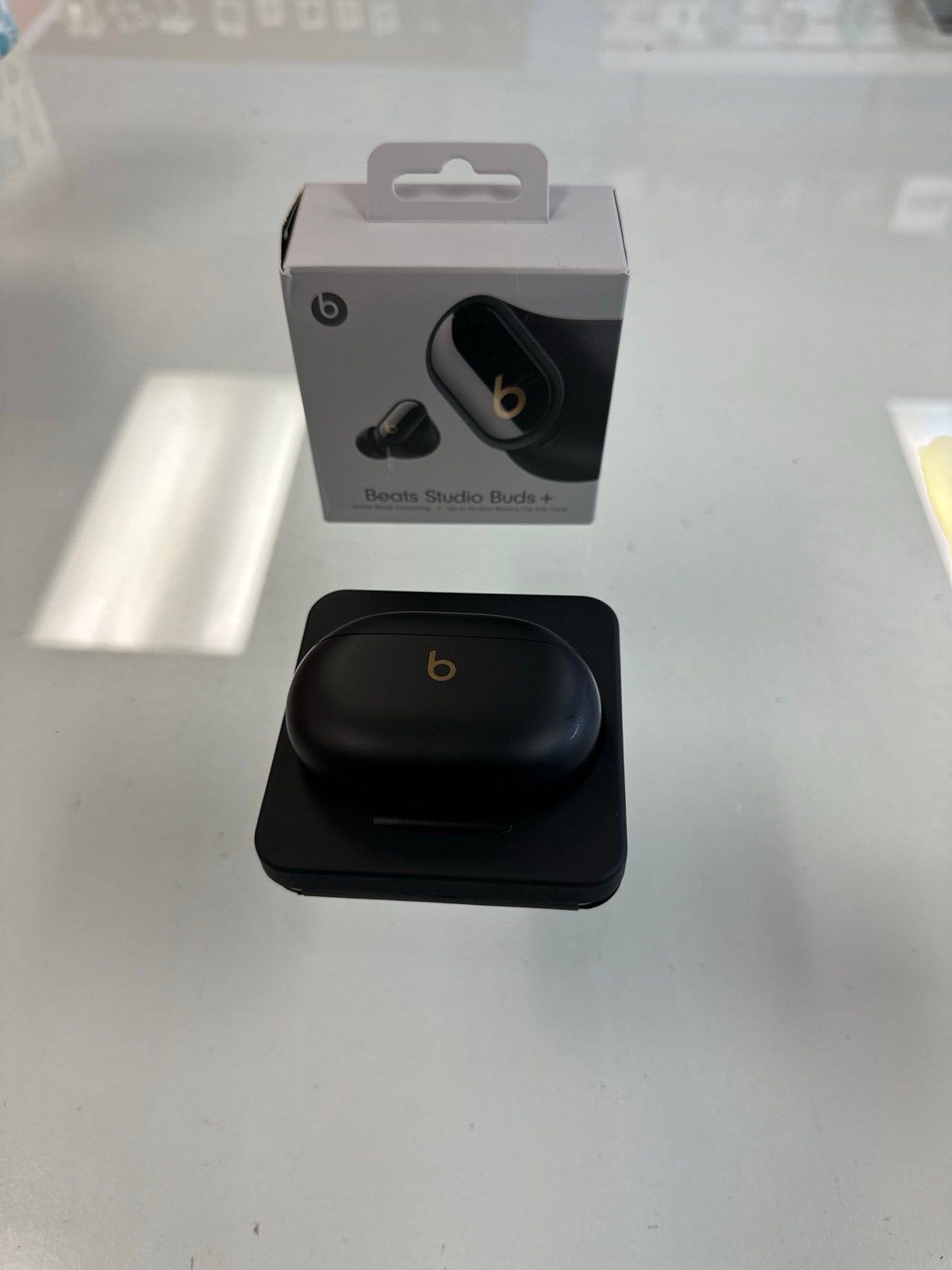 Beats Studio Buds + Black active noise cancelling with AppleCare warranty_0