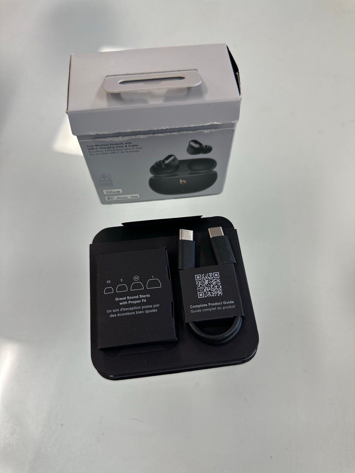 Beats Studio Buds + Black active noise cancelling with AppleCare warranty_3