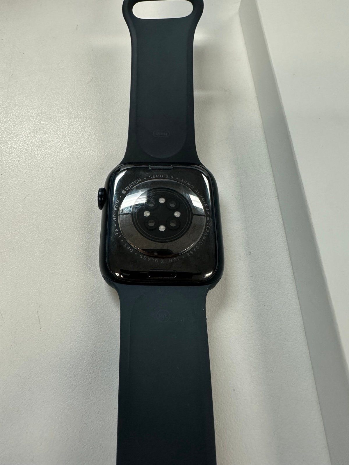 Apple Watch Series 9 (Cellular) Unlocked 45MM Midnight With Apple Care Warranty_2