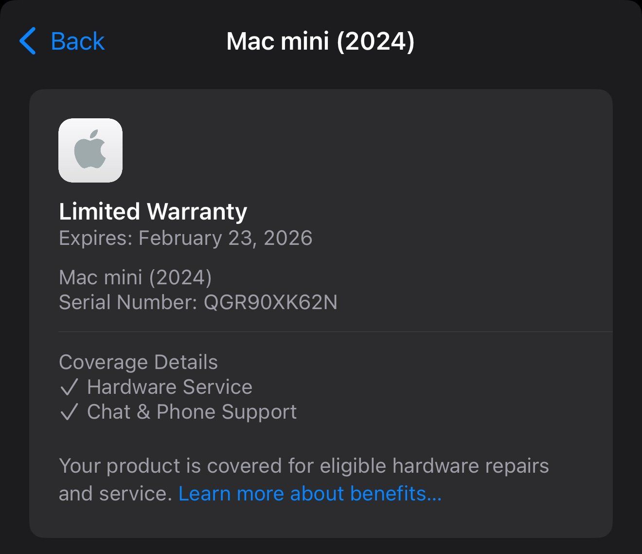 Mac Mini M4/16GB Ram with Apple care till Feb 2026 and Final Cut & Logic Pro_1