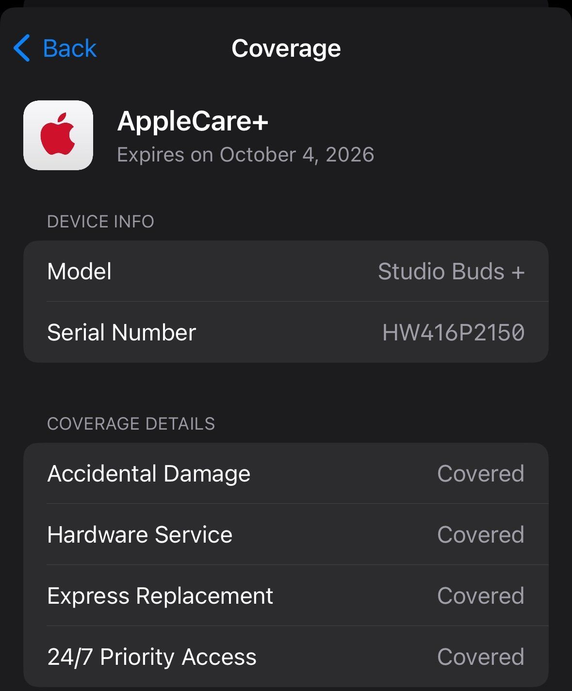 Beats Studio Buds +  plus Noise Cancelling Transparent Apple Care Plus TIL 2026_1