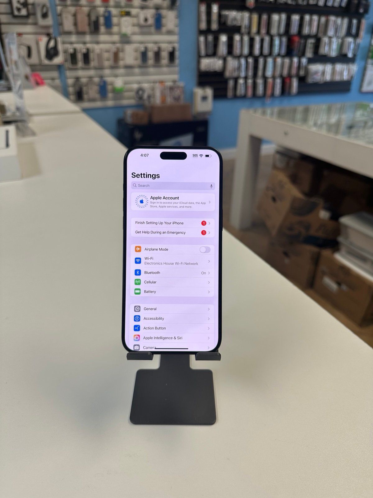 Apple iPhone 15 Pro Black Max 256 GB Unlocked E-Sim and Physical Unlocked_1