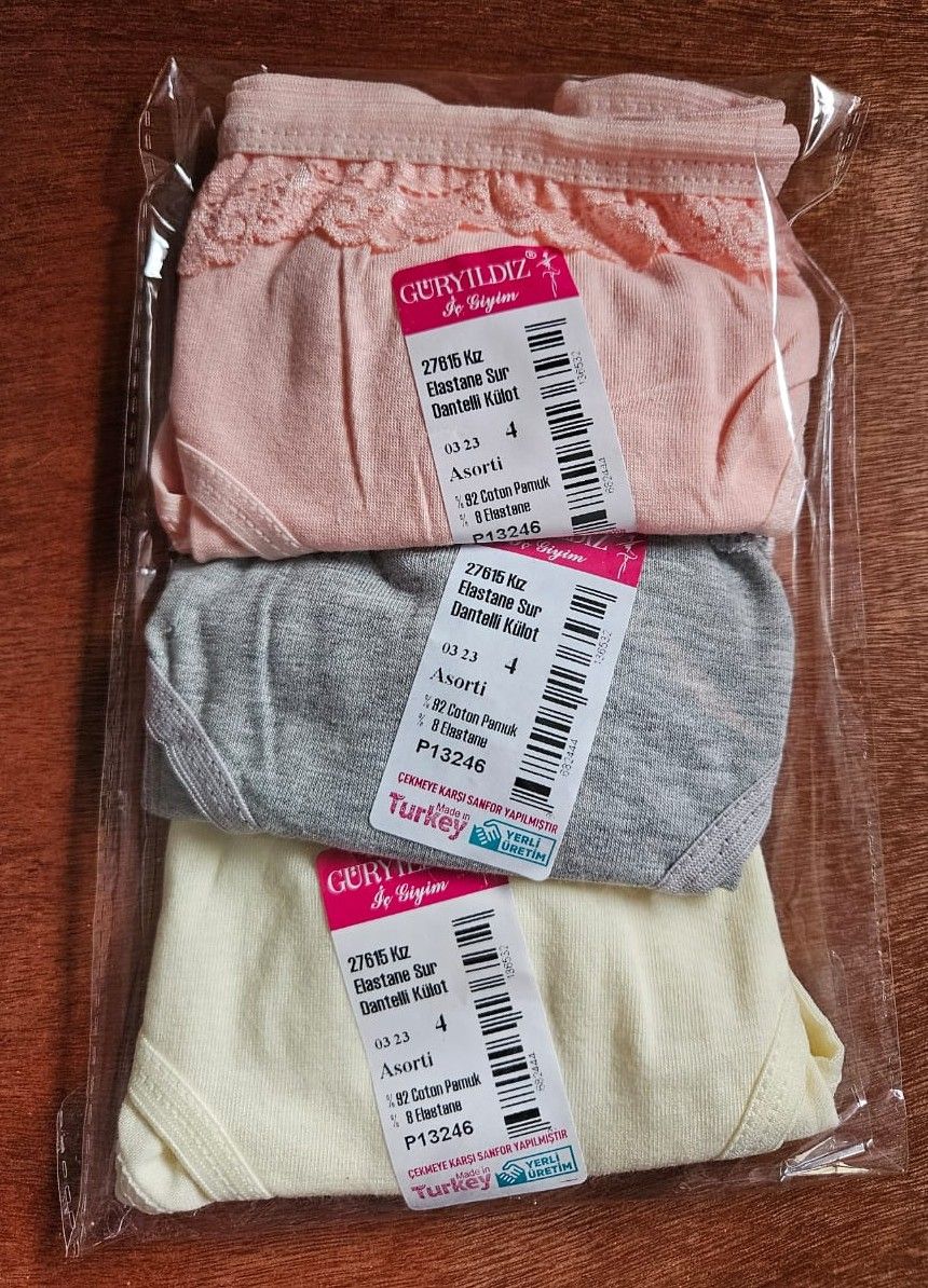 Lot de 3 Slips Petite Fille _5