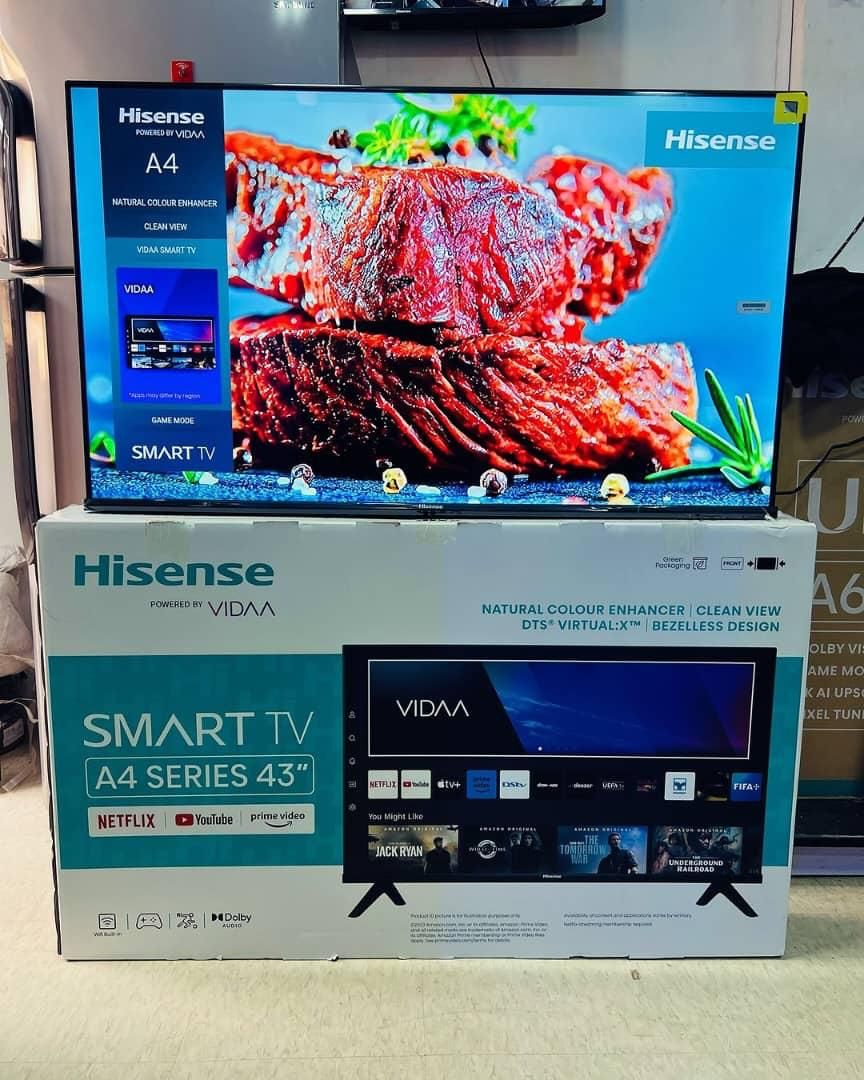 Hisense 43” Smart VIDAA Frameless Tv_0