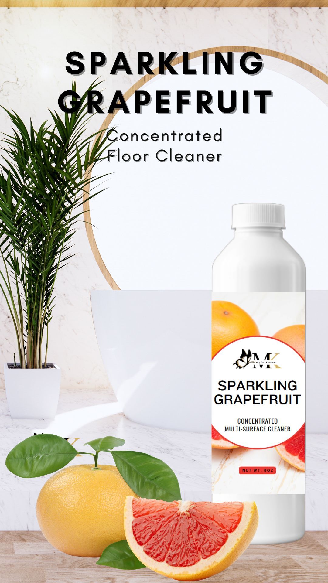 Sparkling Grapefruit Concentrated Floor Cleaner_1