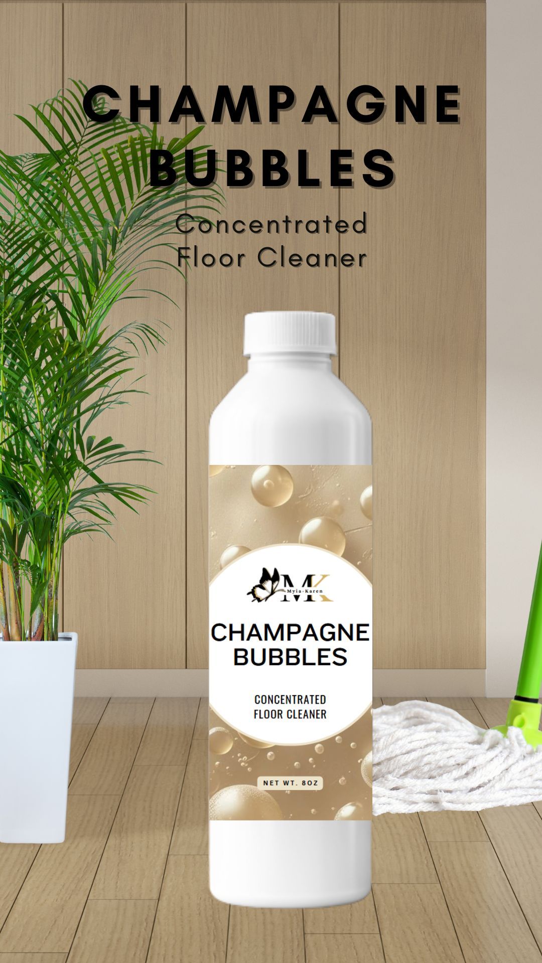 Champagne Bubbles Concentrated Floor Cleaner_1