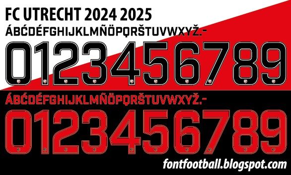 Font Vector FC Utrecht 2024 2025 kit_0