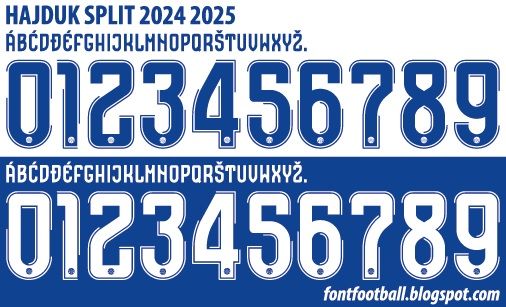 Font Vector Hajduk Split 2024 2025 kit_0