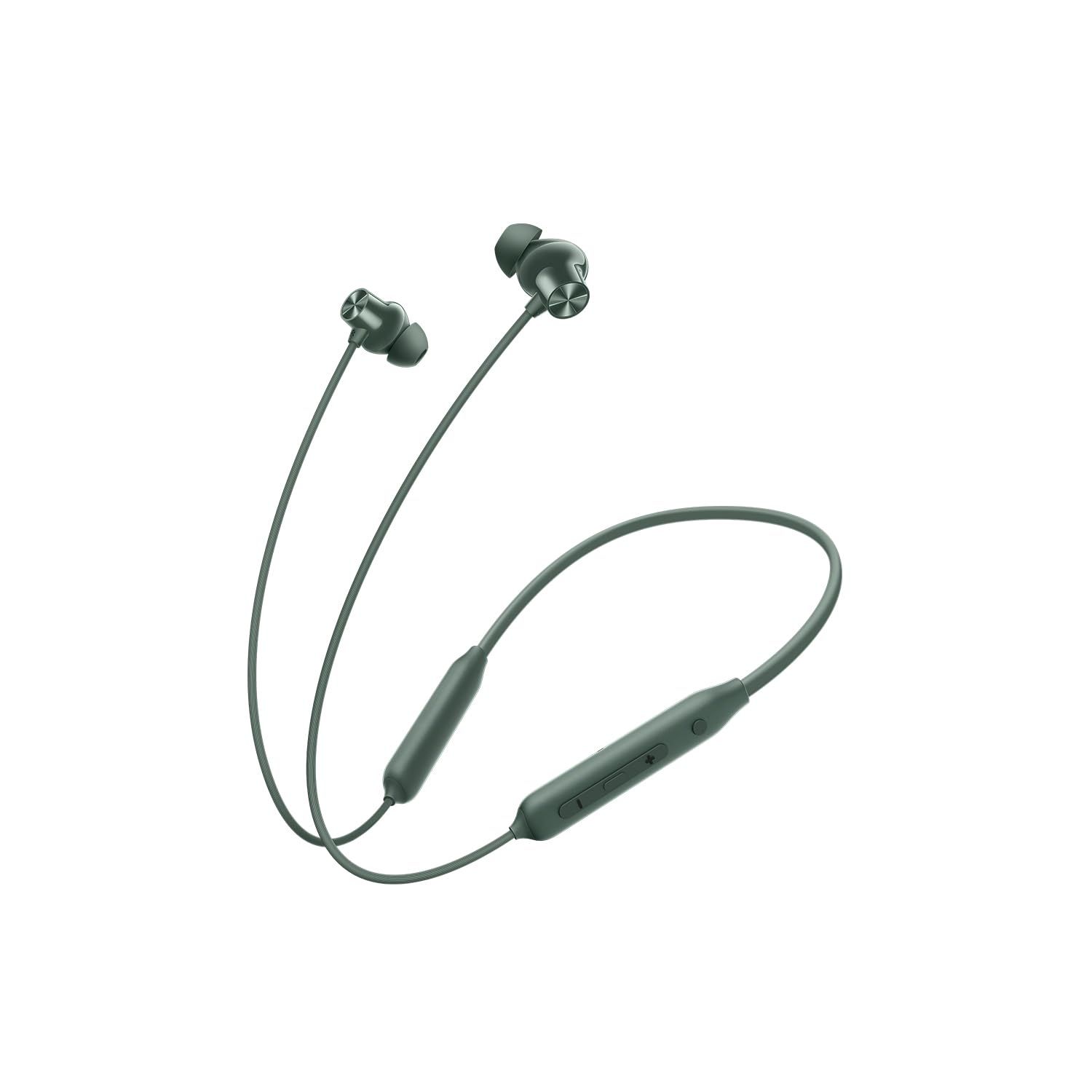 OnePlus Bullets Wireless Z2 ANC Bluetooth in Ear Earphones with Mic, 45dB Hybrid ANC, Bombastic Bass - 12.4 mm Drivers, 10 Mins Charge - 20 Hrs Music, 28 Hrs Battery (Grand Green)_0
