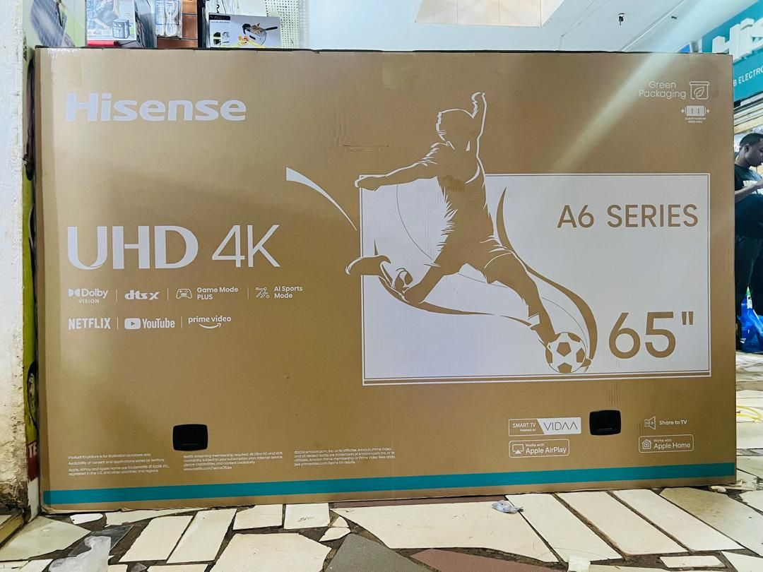 Hisense 65” Smart A6 UHD 4K Frameless Tv _0