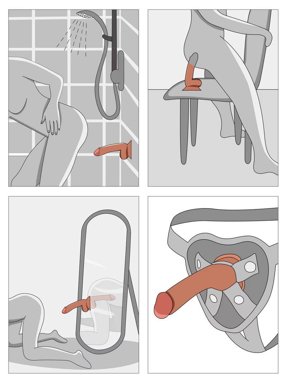 Lifelike Lover Classic Realistic Dildo 6 Inch_4