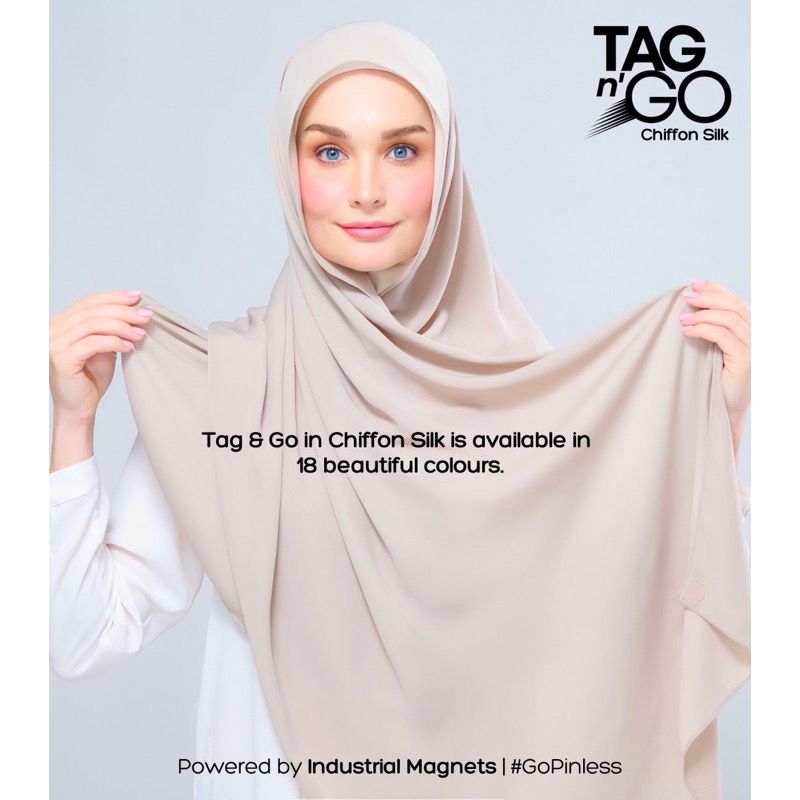 Shera Lee Tag N Go shawl - Chiffon Silk_1