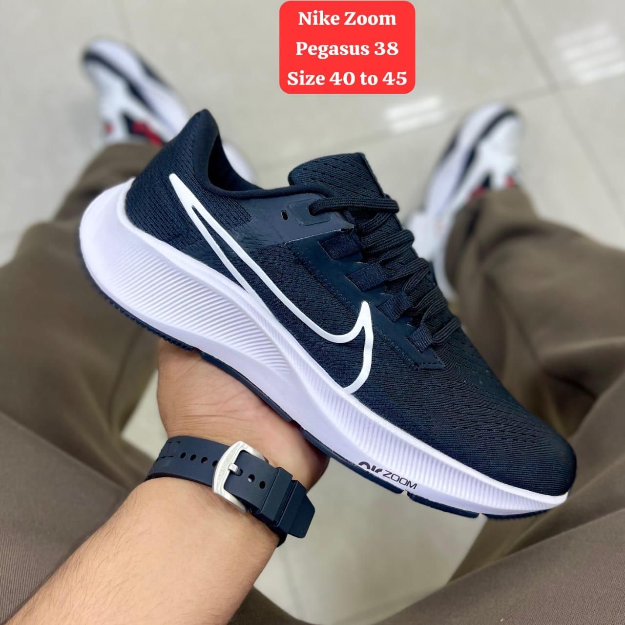 Nike Pegasus - Black / White_0