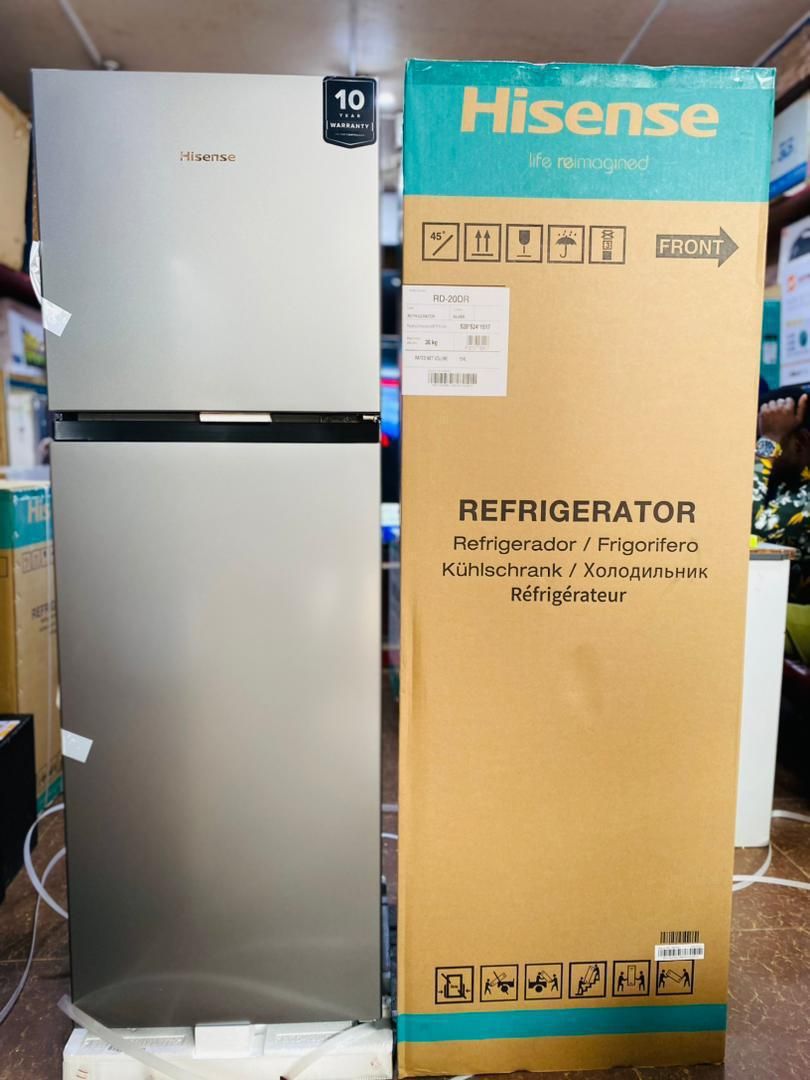 Hisense 200L Double Door Fridge _0